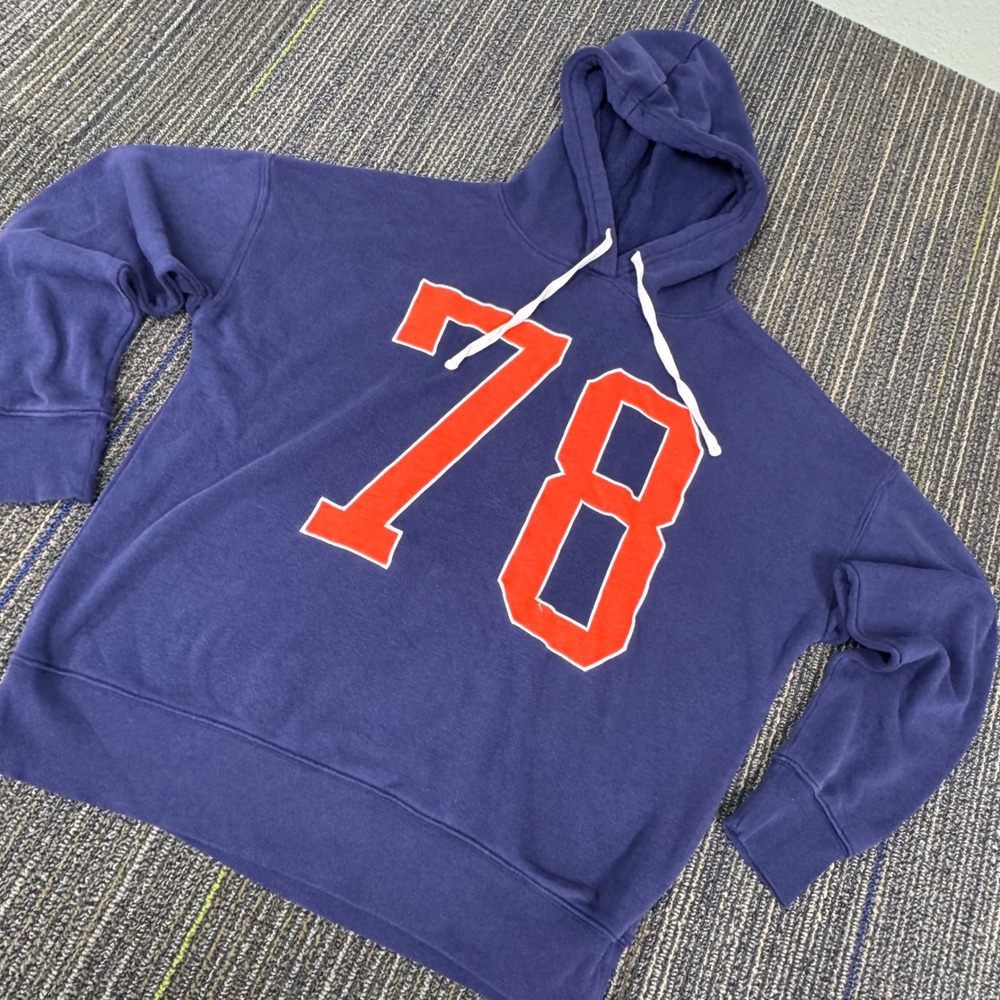 Grayson Threads Hoodie Mens Small Navy Blue Excellent 78 Graphic Pullover Sweat